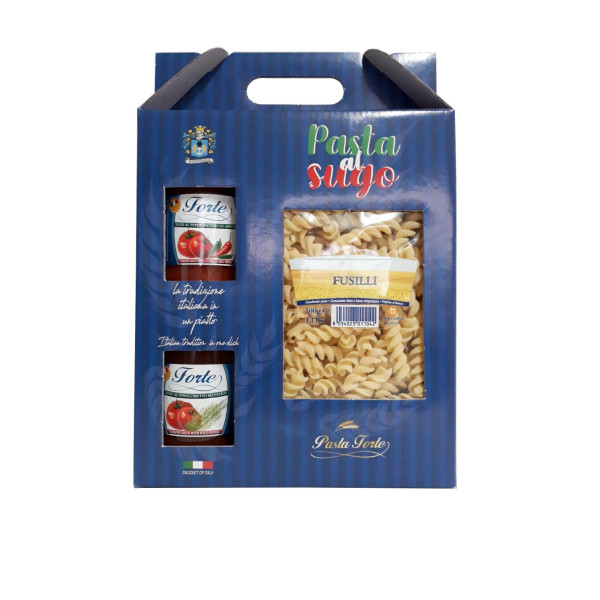 Confezione pasta al sugo