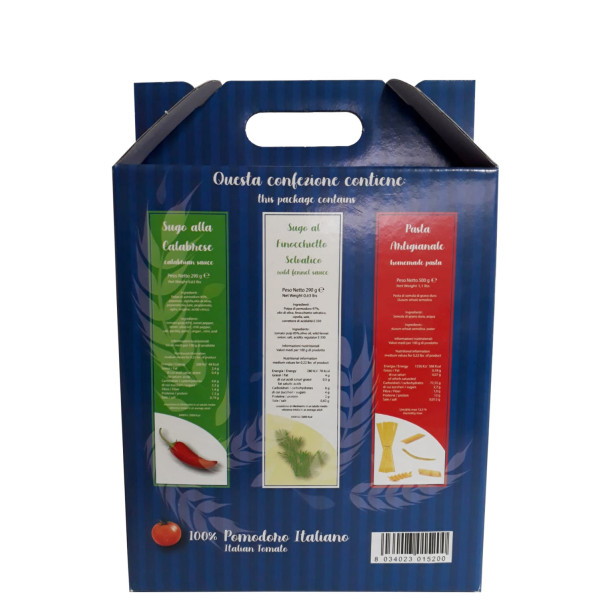 Confezione pasta al sugo